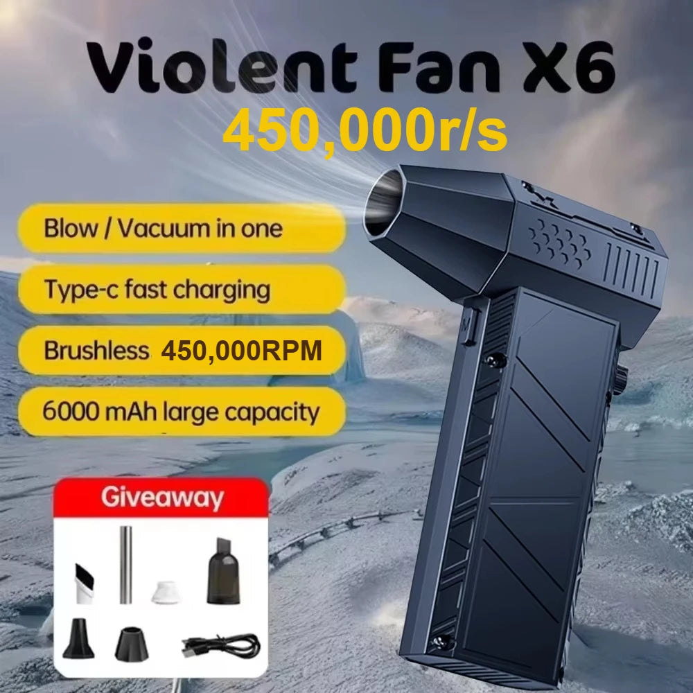 Heavy-duty Air Blower gun used for industrial shop cleaning.
