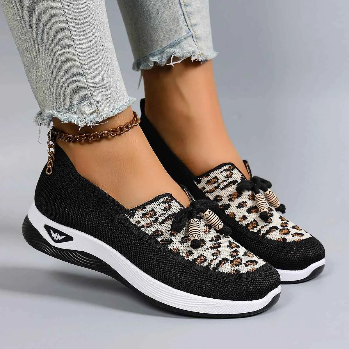 Leopard Sneakers for Women - Flat & Slip-On Styles