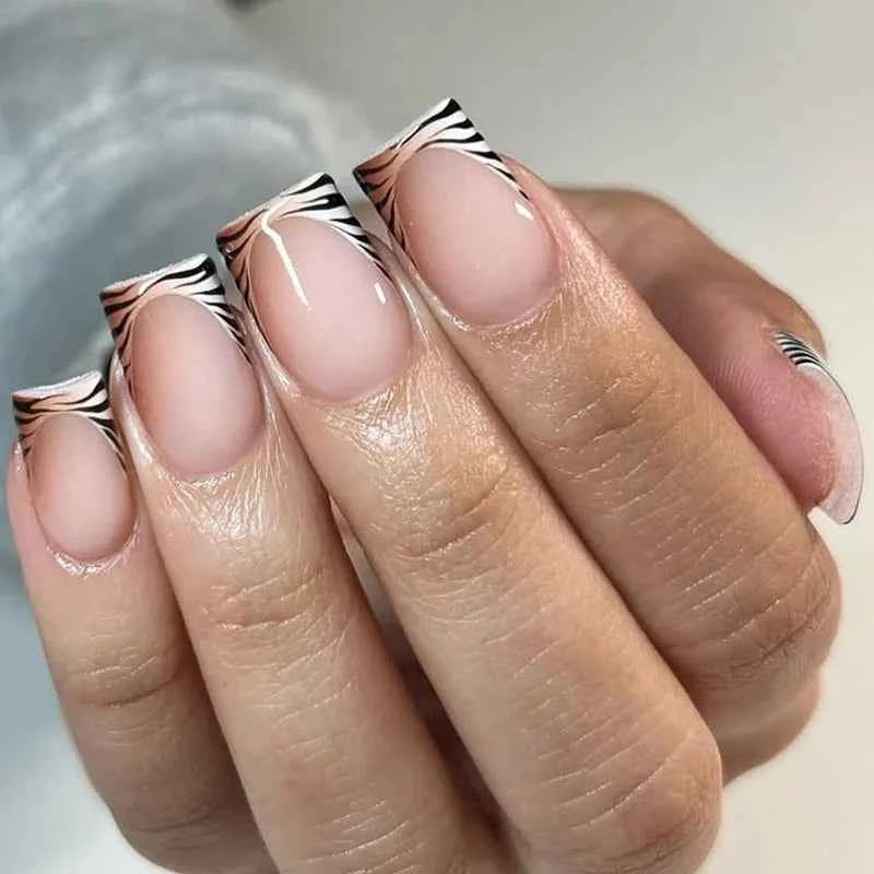 French Tip Nails - Shop Stunning French Tip Nail Designs (24 Pcs)