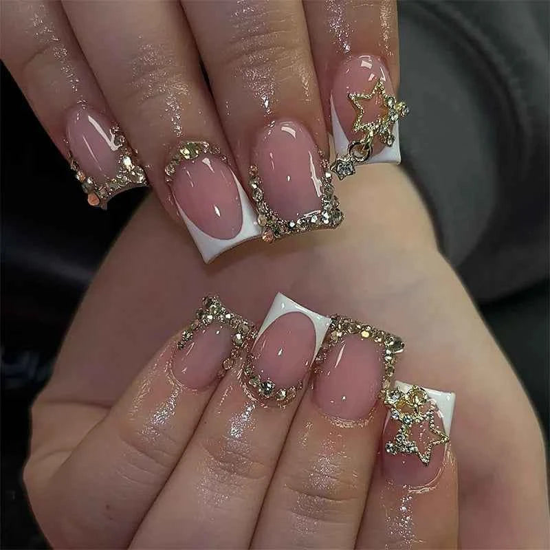 French Tip Nails - Shop Stunning French Tip Nail Designs (24 Pcs)