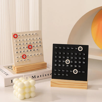 Mini Calendar 2026: Stylish Desk Organizer by VelmoraMart