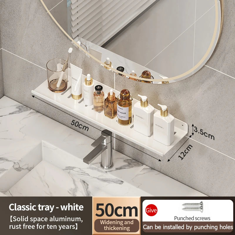 No Drill Shelf, No Drill Wall Shelf, No Drill Bathroom Shelf, No Drill Shower Shelf, No Drill Shelf Brackets, Over Sink Shelf, Over Sink Storage, Bathroom Organizer, Kitchen Organizer, Space Saving Shelf, Sink Organizer, Wall Storage, Rental Friendly Storage, Bathroom Storage, Kitchen Storage,