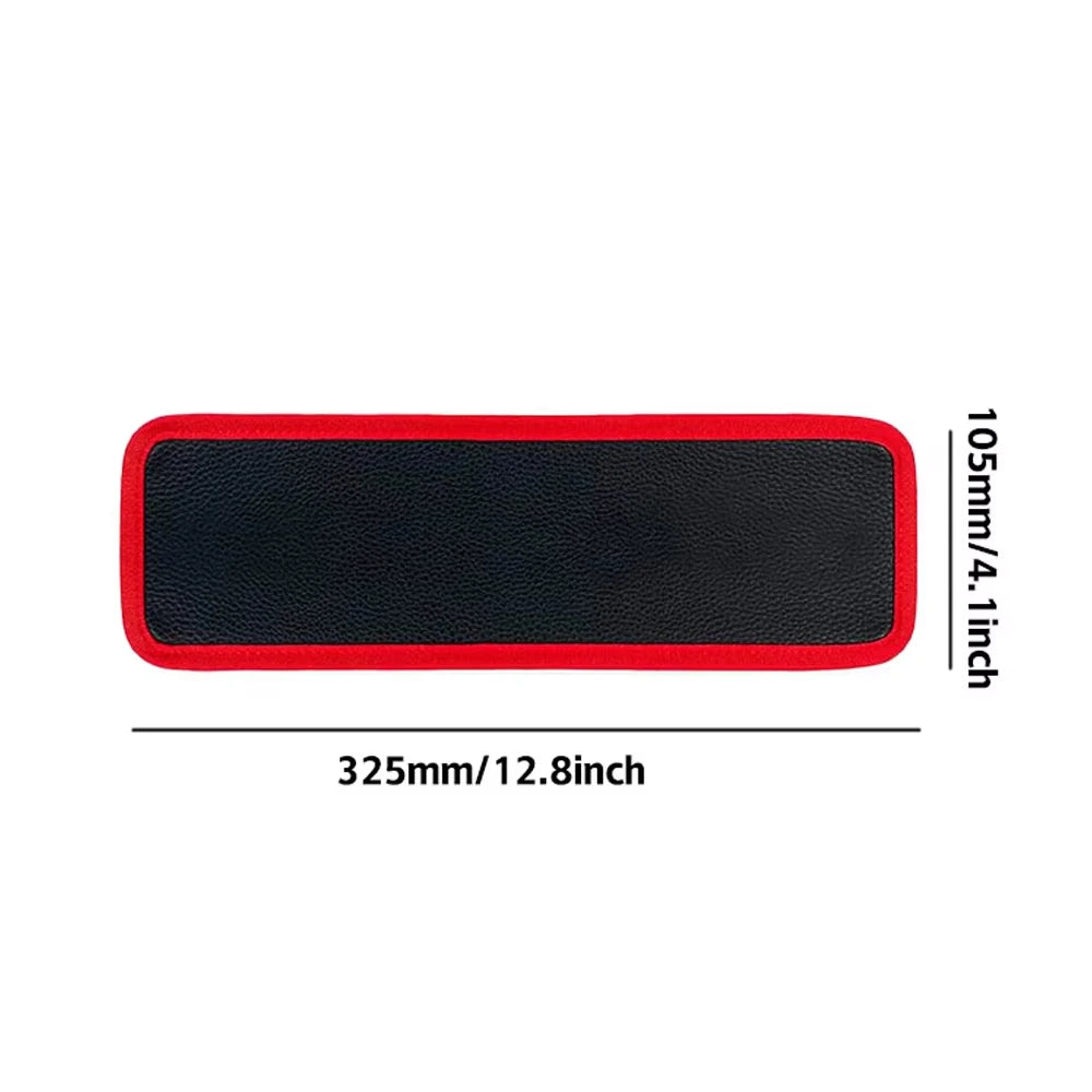 VelmoraMart magnetic tool holder mat securely holding metal hand tools on a workbench.