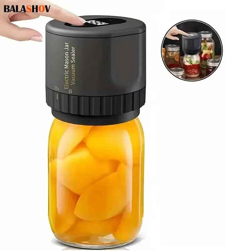 Keep Your Food Fresh With Mason Jar Vacuum Sealer