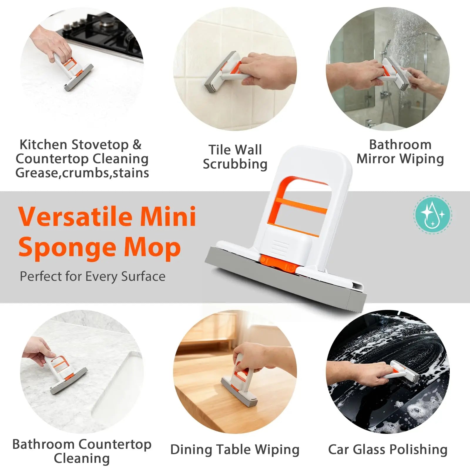 Sink drain cleaner for kitchen sink and drain cleaning by VelmoraMart, designed for convenient everyday drain care and maintenance
