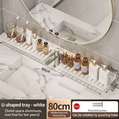 No Drill Shelf, No Drill Wall Shelf, No Drill Bathroom Shelf, No Drill Shower Shelf, No Drill Shelf Brackets, Over Sink Shelf, Over Sink Storage, Bathroom Organizer, Kitchen Organizer, Space Saving Shelf, Sink Organizer, Wall Storage, Rental Friendly Storage, Bathroom Storage, Kitchen Storage,