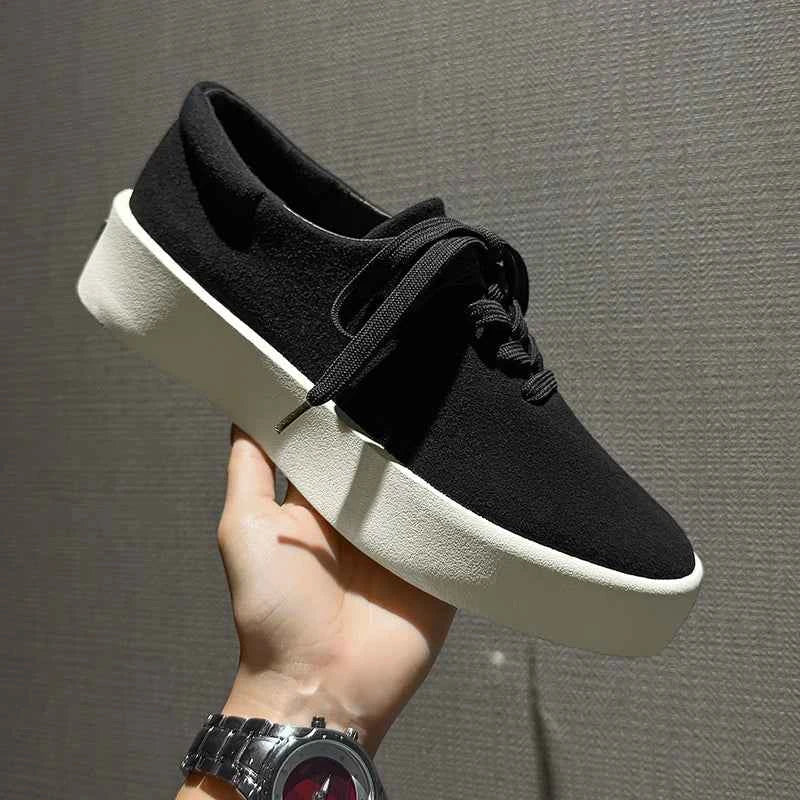 Canvas Shoes for Guys – Lightweight Casual Slip-On Sneakers
