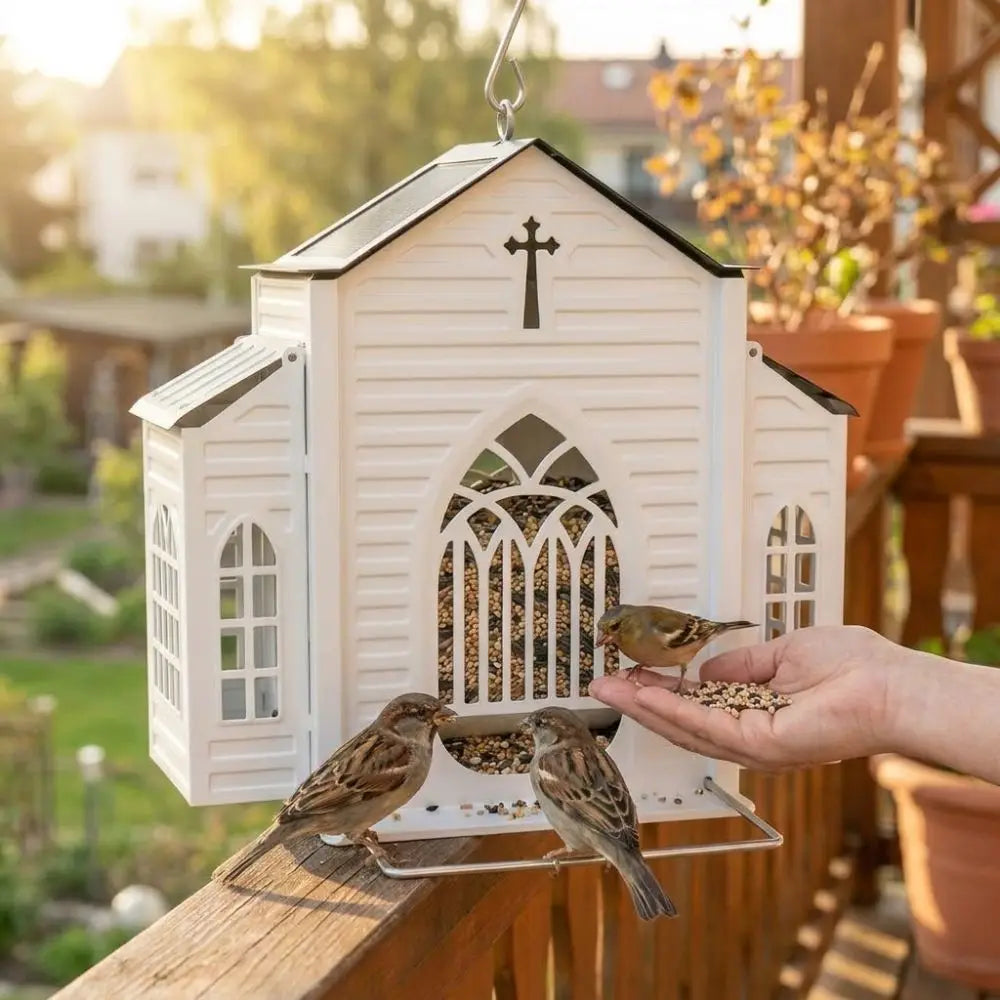 Solar Bird Feeder - Smart Look With VelmoraMart