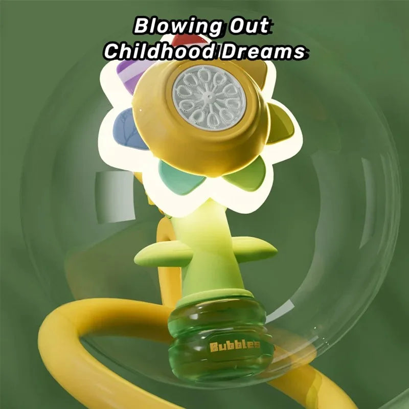 Bubble Blaster by VelmoraMart – Automatic bubble blaster gun for kids, parties, outdoor play, and endless bubble fun
