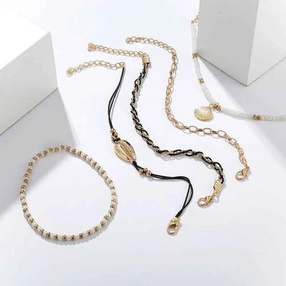 Charm Anklet Bracelet (5 Pcs)