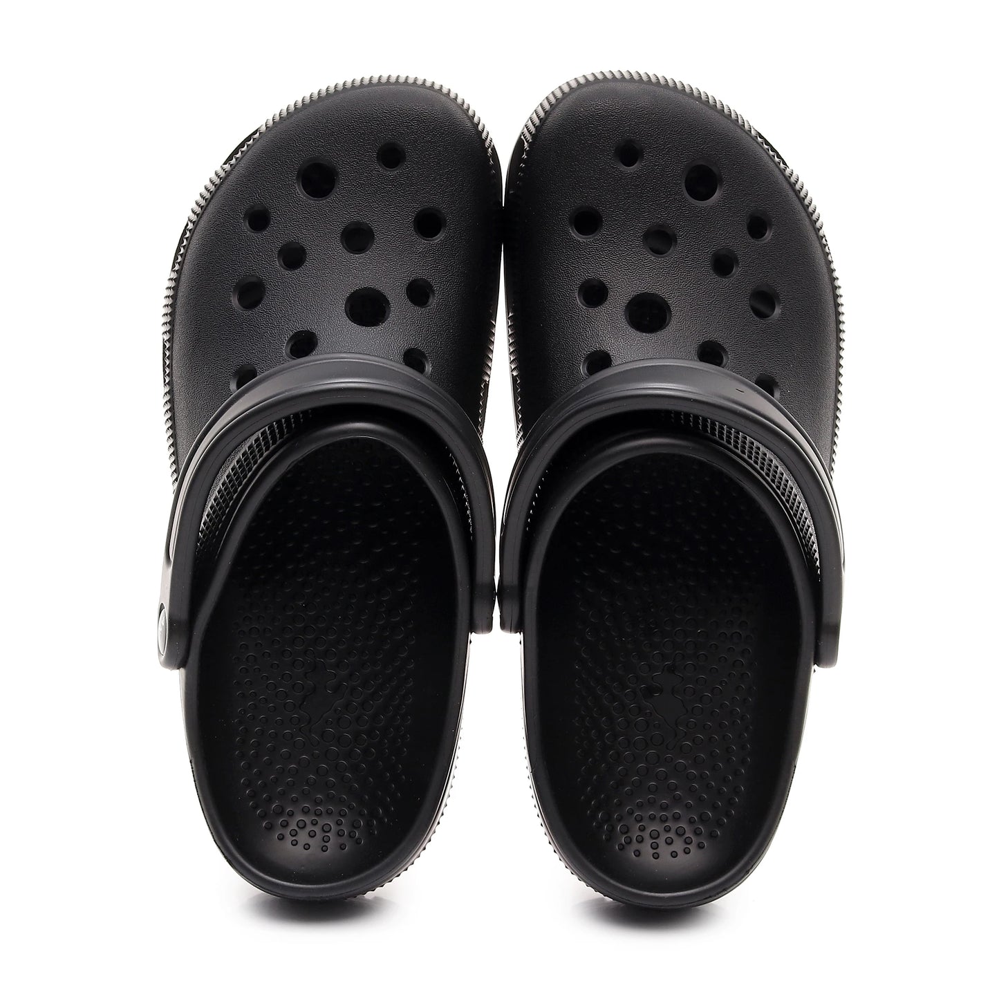 Crocs sandals women lightweight casual slip-on sandals for ladies in black comfortable everyday footwear from VelmoraMart