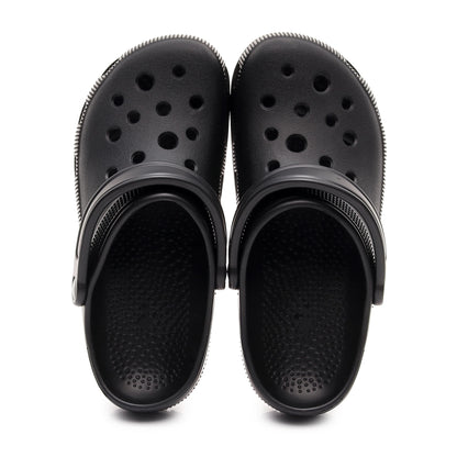 Crocs sandals women lightweight casual slip-on sandals for ladies in black comfortable everyday footwear from VelmoraMart