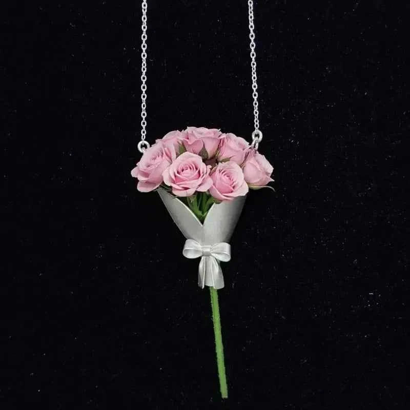Flower Necklace for Women | VelmoraMart |