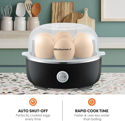 Microwave egg cooker for making hard-boiled, soft-boiled, and poached eggs quickly with a microwave-safe BPA-free egg cooker from VelmoraMart.