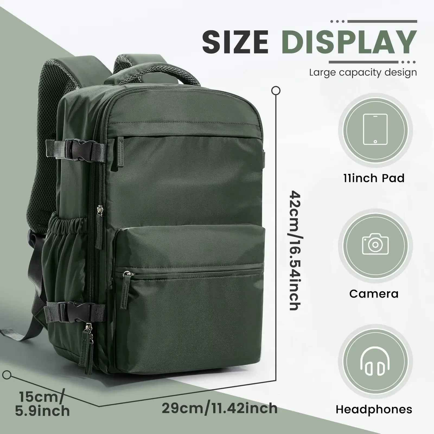 Vaccum Backpack for Travellers and Tourist