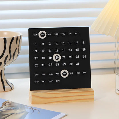 Mini Calendar 2026: Stylish Desk Organizer by VelmoraMart