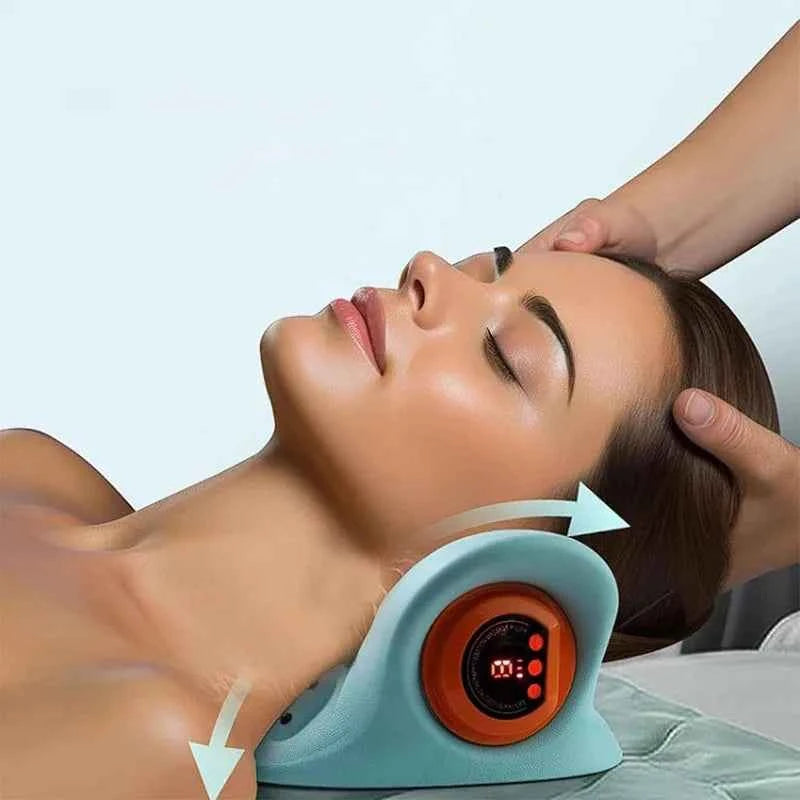 Premium Electric Neck Massager - Deep Tissue Relaxation for Pain Relief