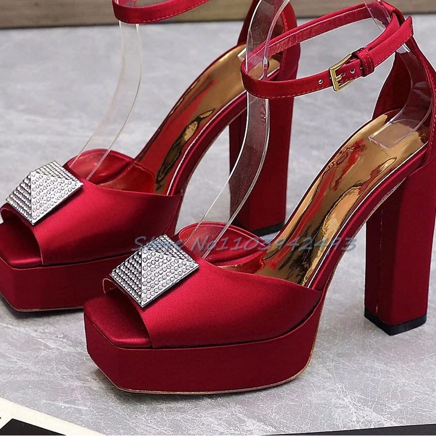 Rhinestone Sandals
