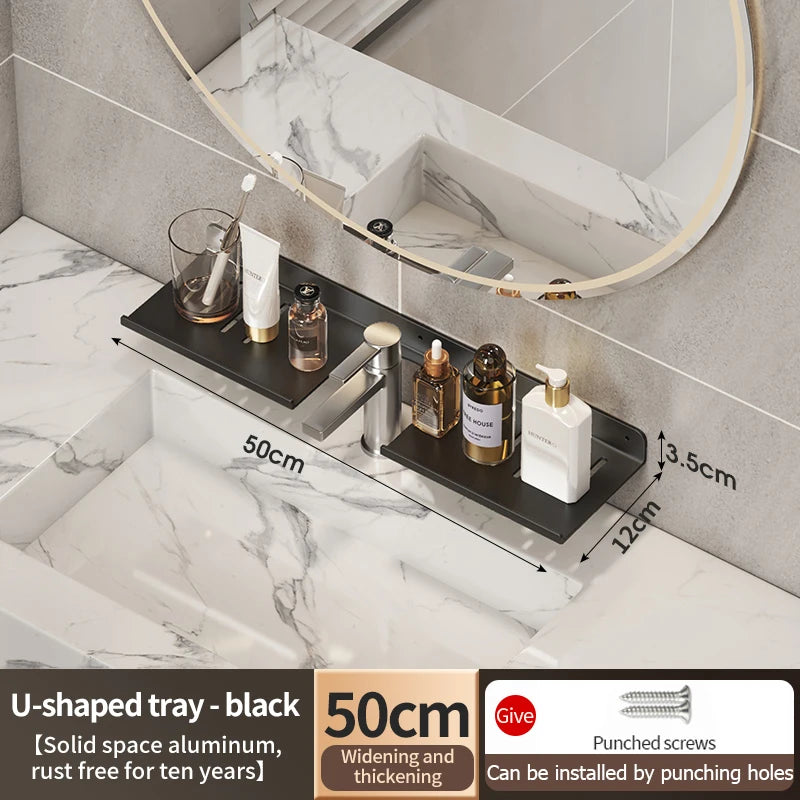 No Drill Shelf, No Drill Wall Shelf, No Drill Bathroom Shelf, No Drill Shower Shelf, No Drill Shelf Brackets, Over Sink Shelf, Over Sink Storage, Bathroom Organizer, Kitchen Organizer, Space Saving Shelf, Sink Organizer, Wall Storage, Rental Friendly Storage, Bathroom Storage, Kitchen Storage,