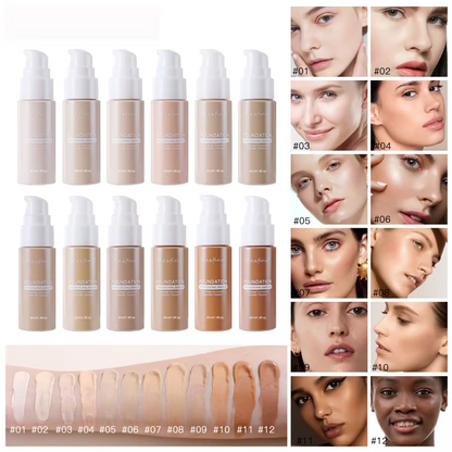 Liquid Foundation – Weightless, Vegan & Full Coverage Formula