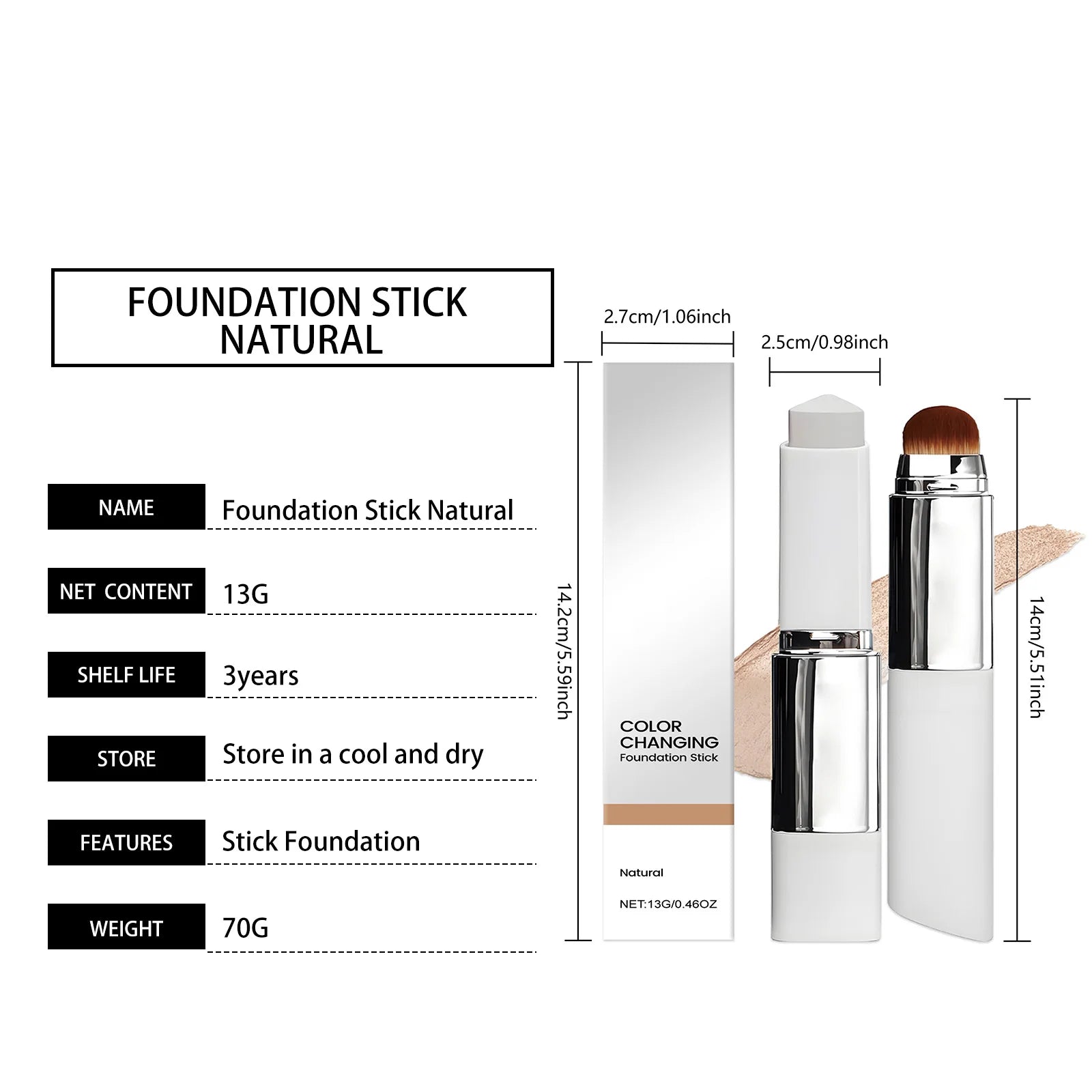 Colour Changing Foundation