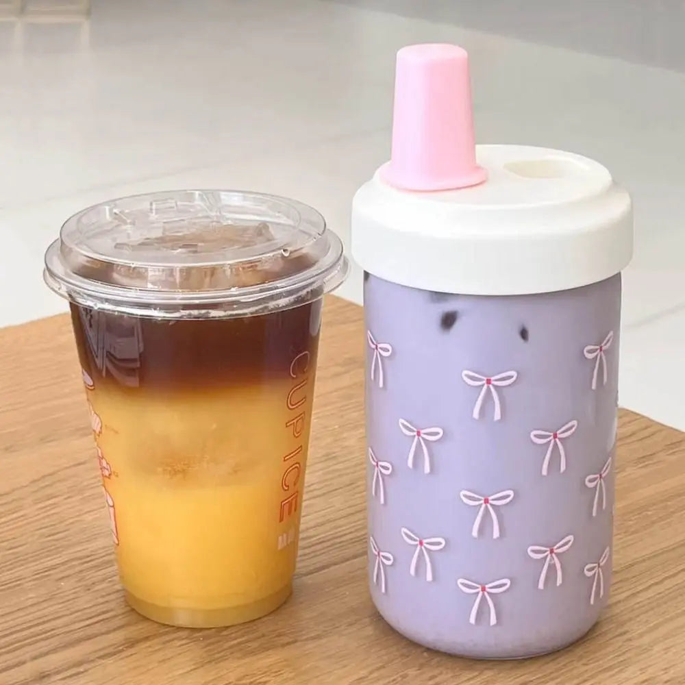 BPA-free sippy cup with straw and handles for toddlers and babies, leak-proof training cup for milk, water, and juice by VelmoraMart