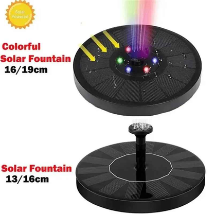 Enriched Your Garden With Solar Water Fountain