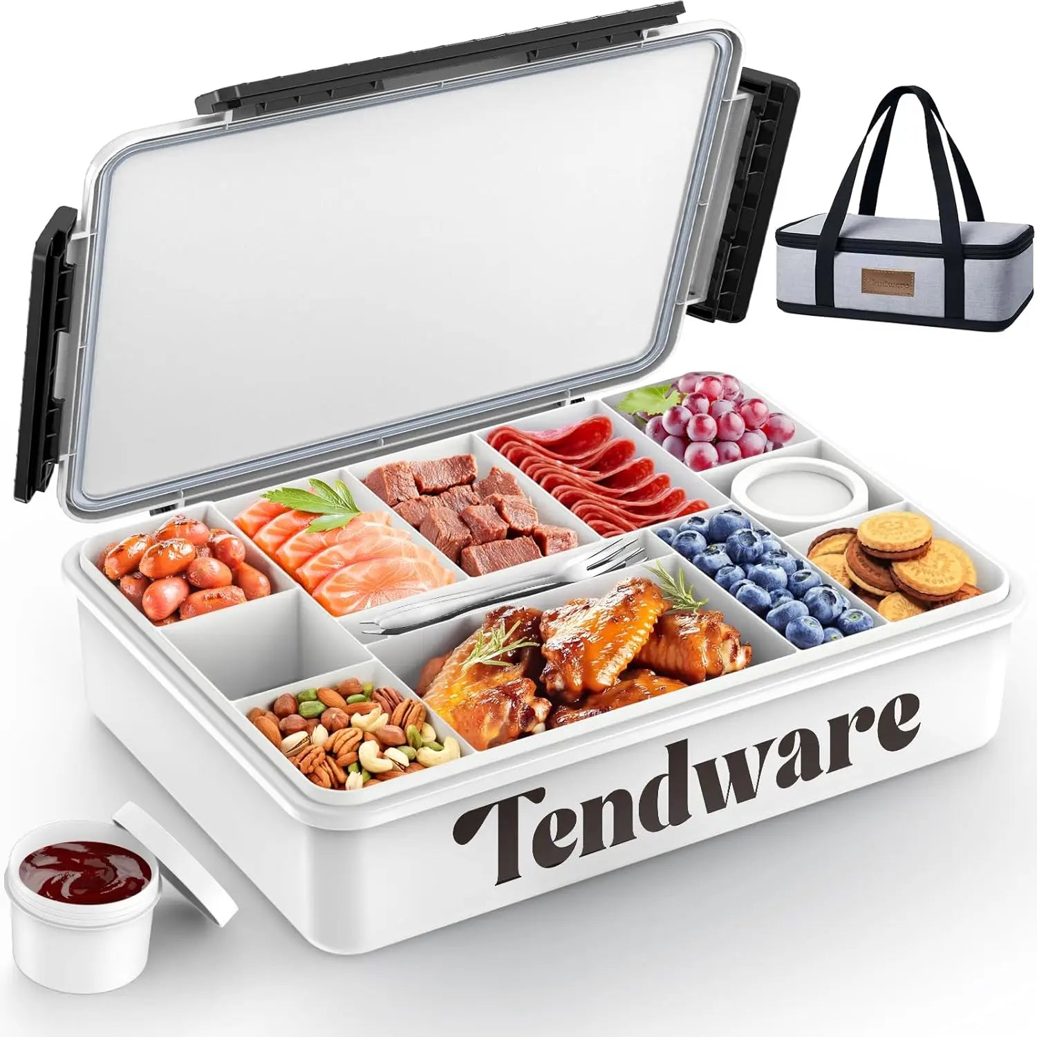 VelmoraMart high-quality lunch bag insulated with shoulder strap for work.