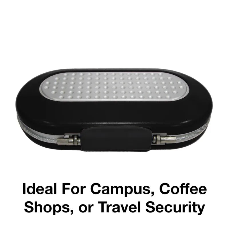 Heavy-duty portable lock box for keys mounted securely on a wall for easy access