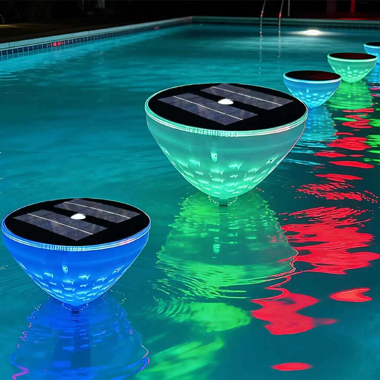 Floating Pool Light | Solar Powered | Color Changing | Pack of 2 |