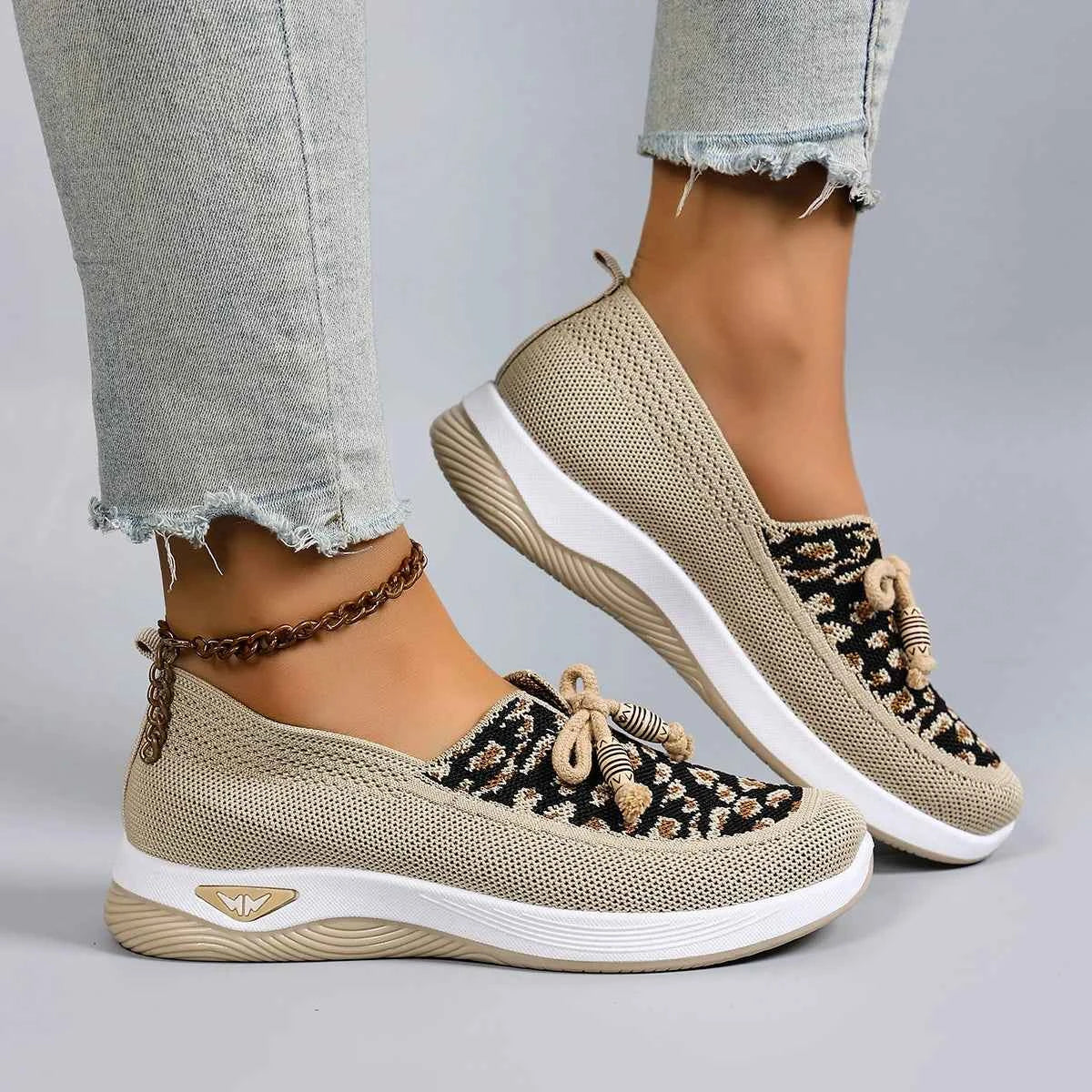 Leopard Sneakers for Women - Flat & Slip-On Styles