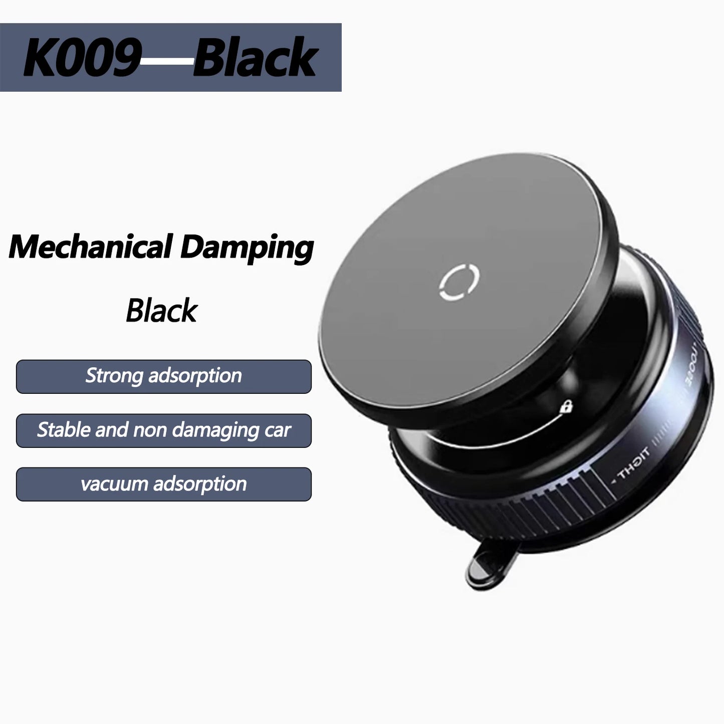 Magnet car phone holder with adjustable magnetic mount for secure hands-free smartphone viewing in a vehicle