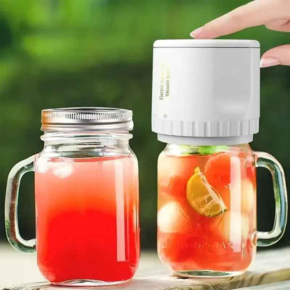Keep Your Food Fresh With Mason Jar Vacuum Sealer