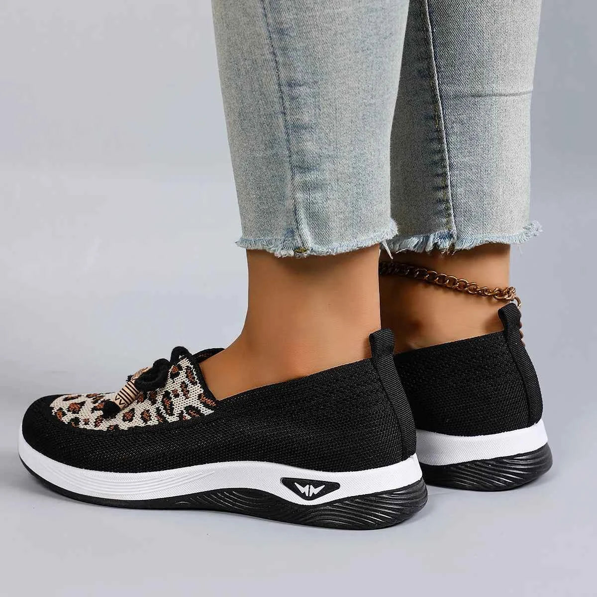 Leopard Sneakers for Women - Flat & Slip-On Styles