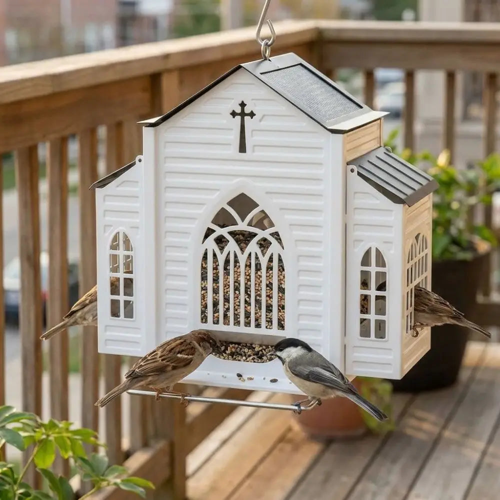 Solar Bird Feeder - Smart Look With VelmoraMart