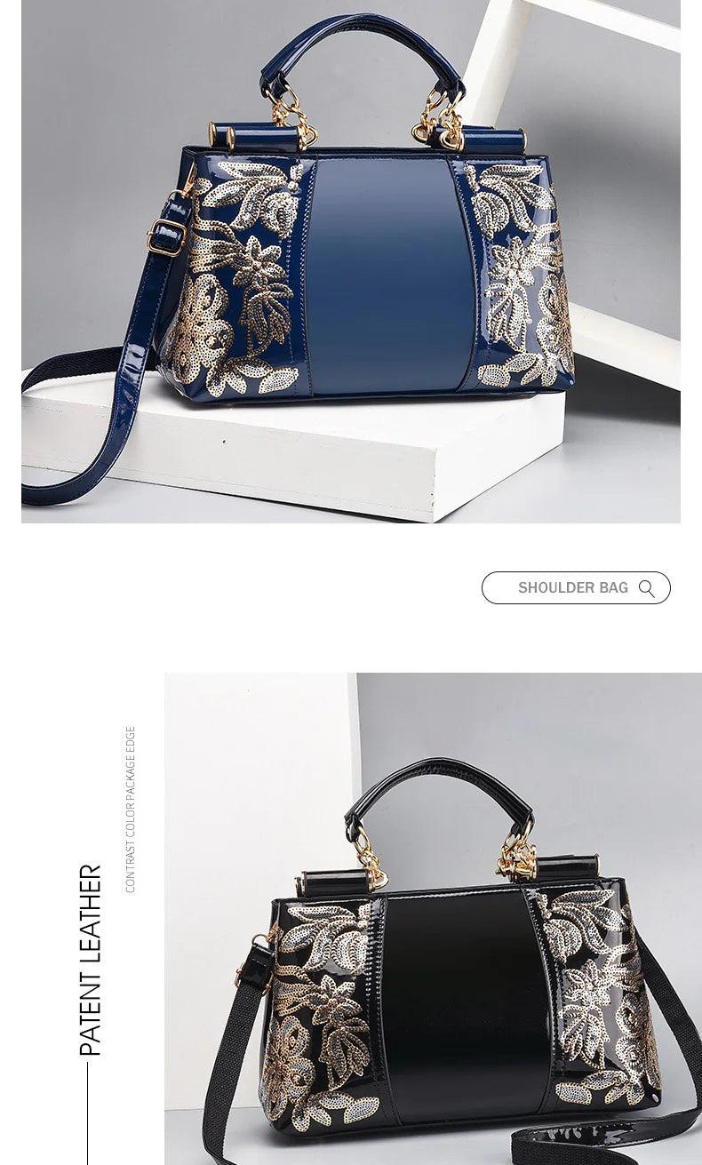 A woman holding a premium VelmoraMart leather bag for women, showcasing its elegant design and high-quality finish.