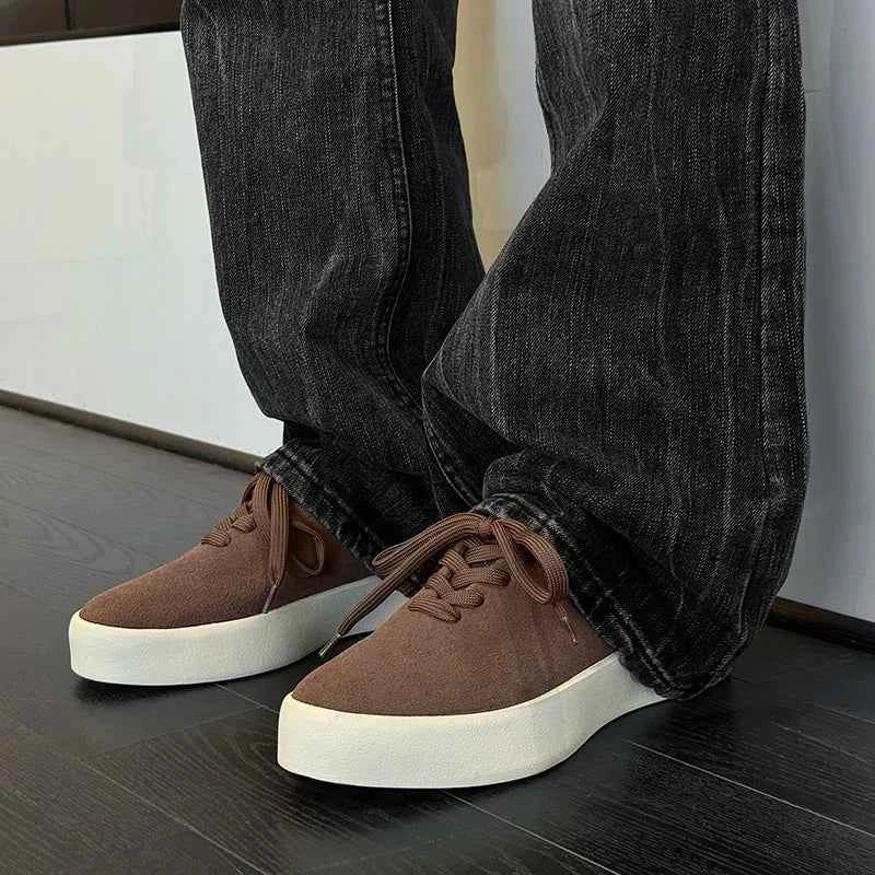 Canvas Shoes for Guys – Lightweight Casual Slip-On Sneakers