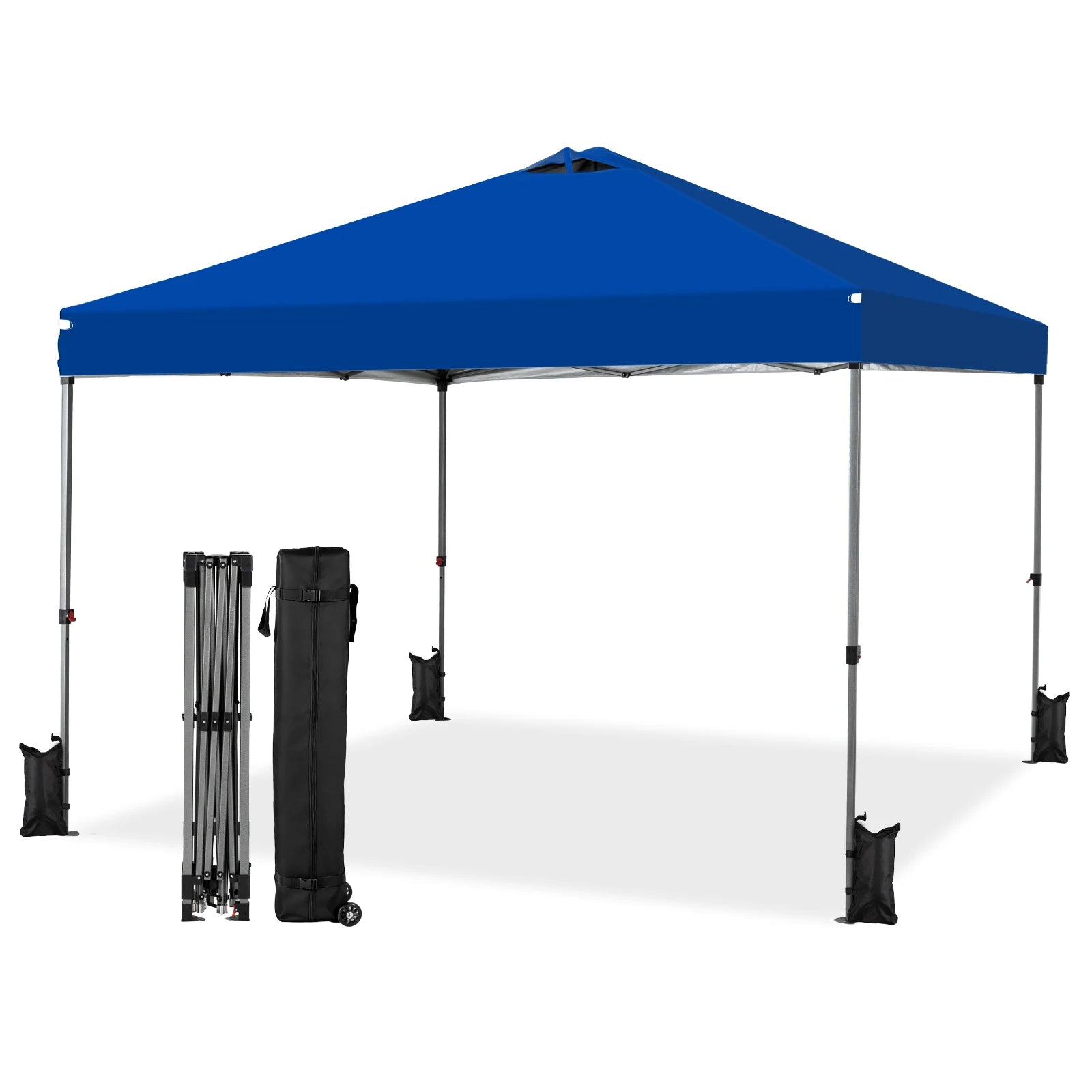 Canopy Tent 10x10 heavy-duty pop up outdoor shelter with sidewalls for events, camping, markets, and backyard gatherings by VelmoraMart