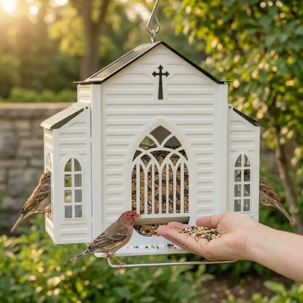 Solar Bird Feeder - Smart Look With VelmoraMart