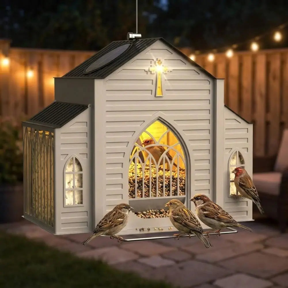 Solar Bird Feeder - Smart Look With VelmoraMart