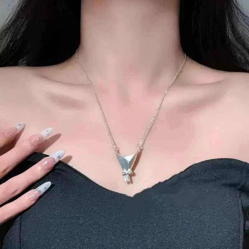 Flower Necklace for Women | VelmoraMart |