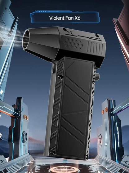 Close-up of the long air blow gun nozzle for precision cleaning.