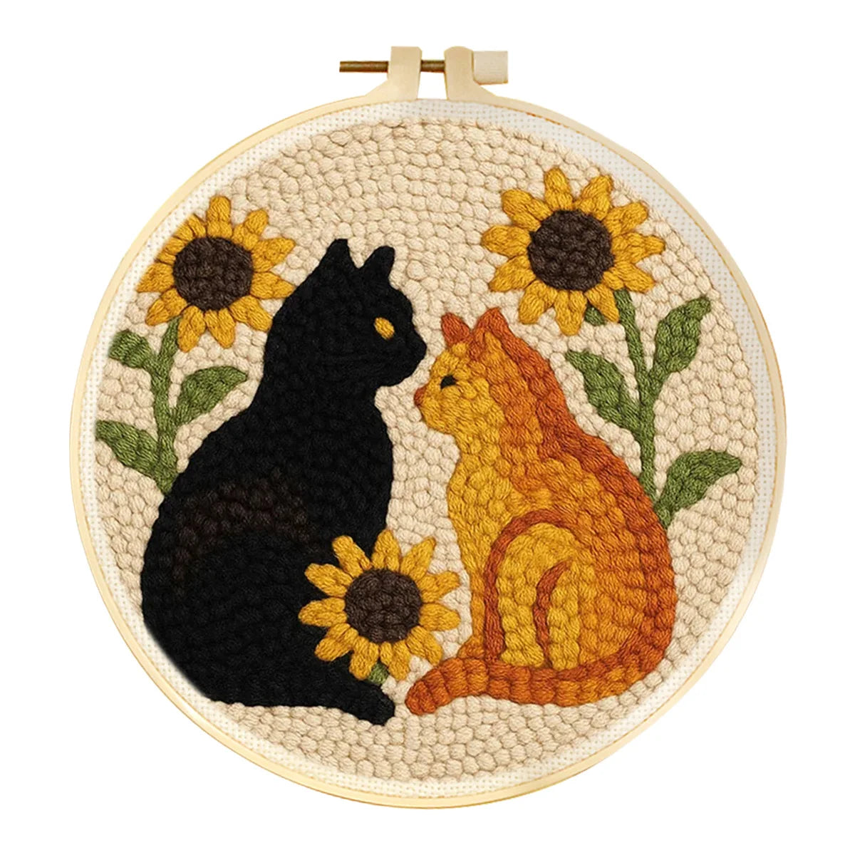 Punch Needle Kit by VelmoraMart – Beginner-friendly punch needle embroidery kit for DIY crafts, handmade art projects, and creative embroidery designs