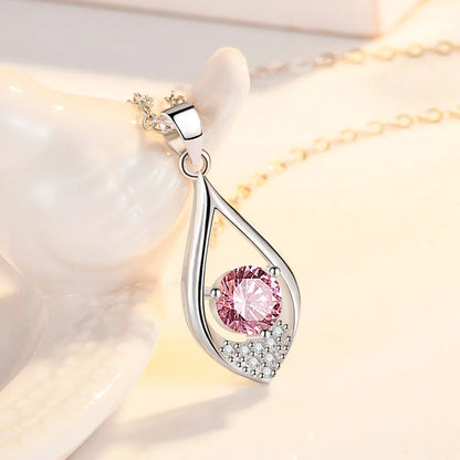 Elegant necklace for ashes memorial pendant by VelmoraMart designed to safely hold cremation ashes and honor the memory of a loved one with timeless style.