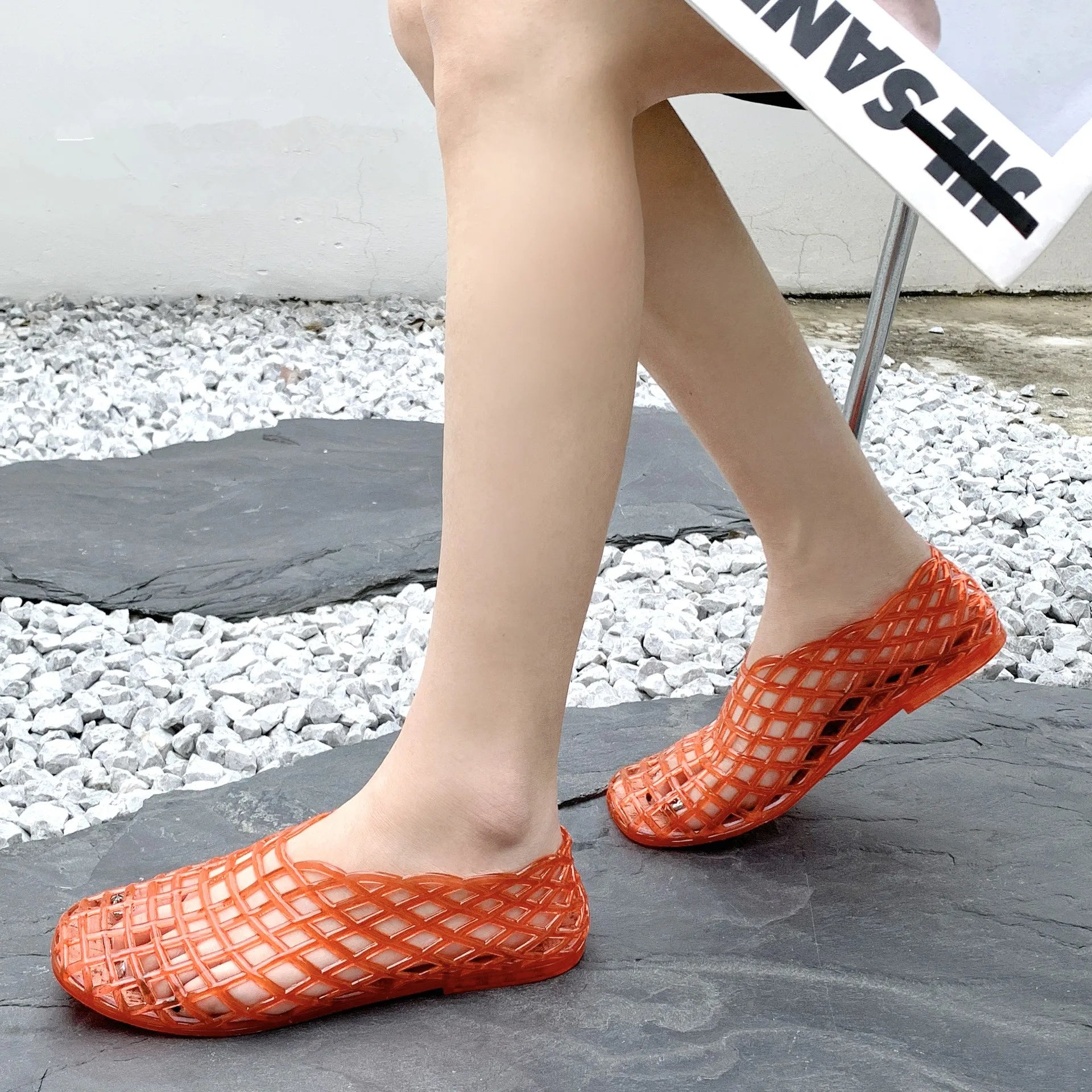 Elegant black ballet flats for women by VelmoraMart, featuring a comfortable fit and classic design for daily wear.