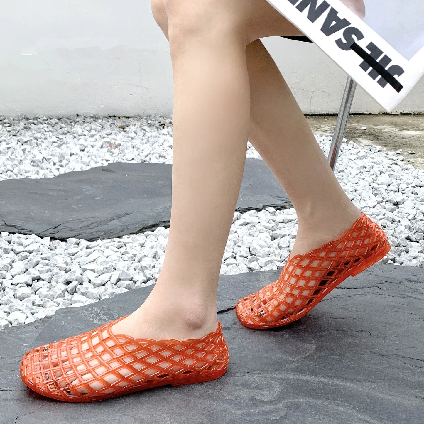 Elegant black ballet flats for women by VelmoraMart, featuring a comfortable fit and classic design for daily wear.