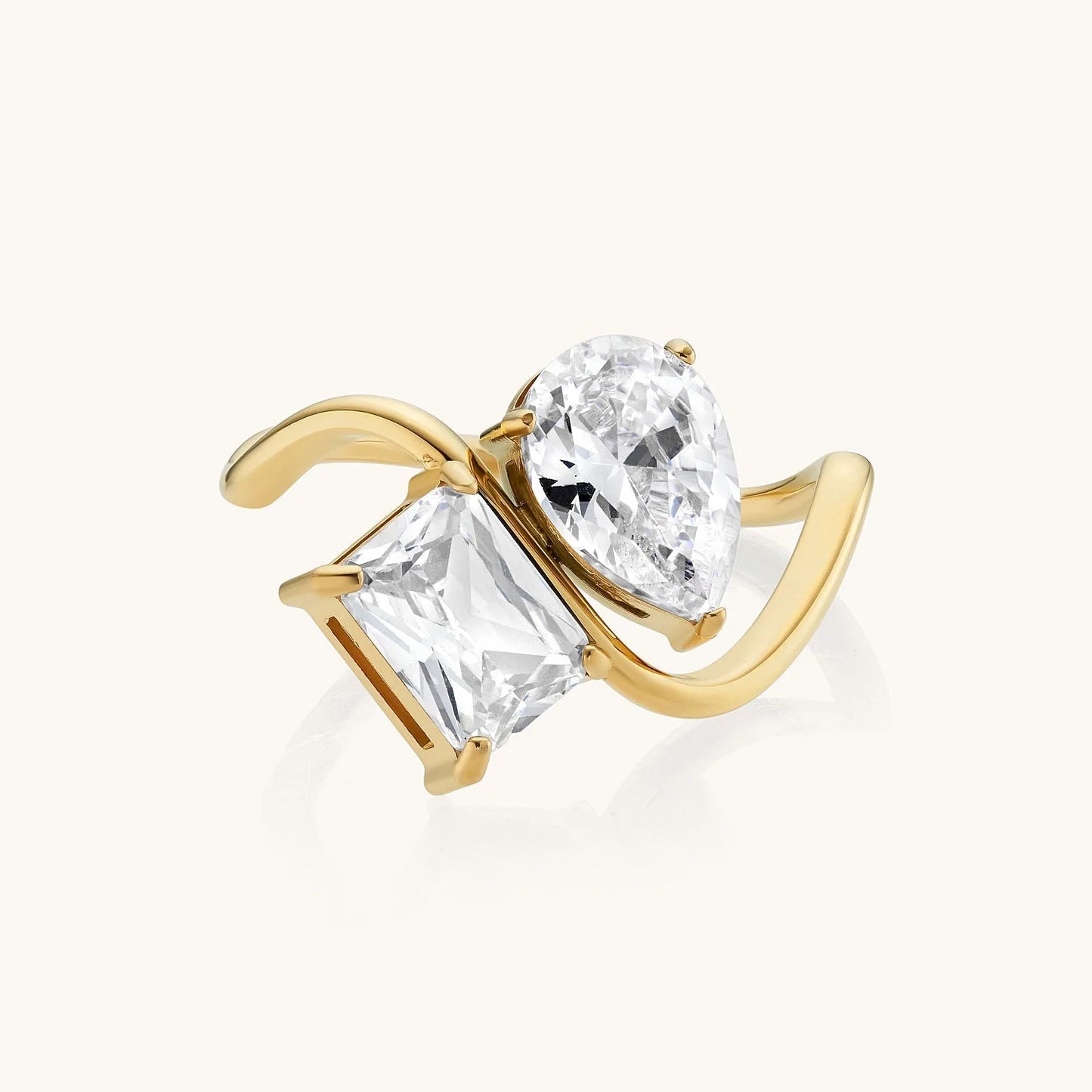 Elegant birthstone ring by VelmoraMart featuring sparkling personalized birthstones in a timeless stackable design. Perfect family birthstone ring, custom birthstone ring, and meaningful jewelry gift for women and moms.