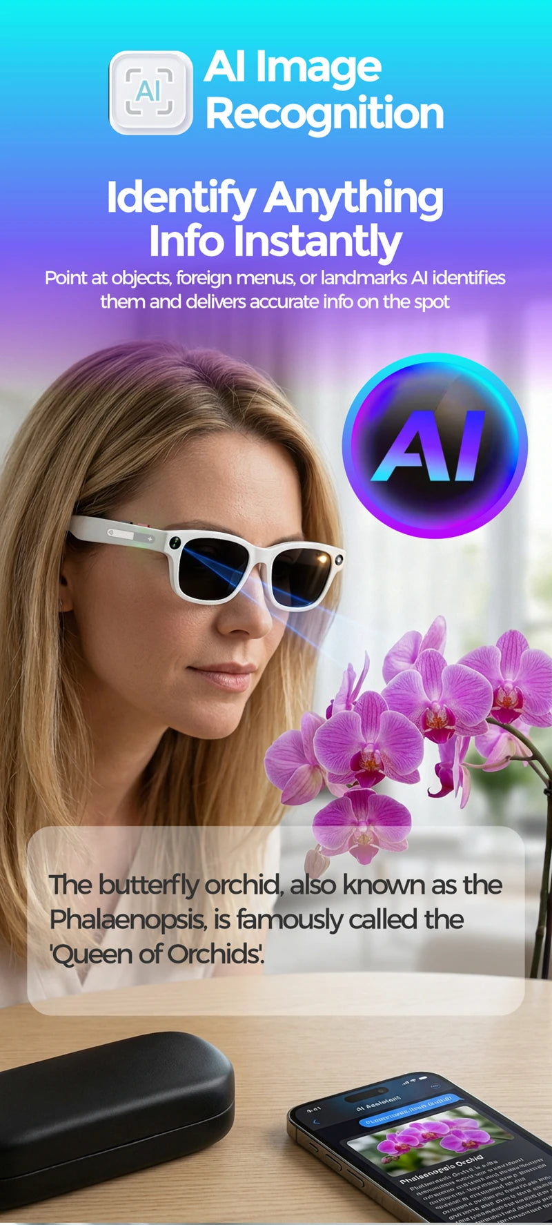 Hidden Camera Glasses with 4K HD recording – stylish spy camera glasses for hands-free video capture by VelmoraMart