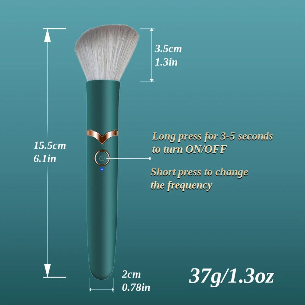Shop the premium Makeup Brush by VelmoraMart. Achieve flawless foundation blending with our vibrating makeup brush. Order yours today!