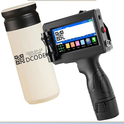 Handheld printer labels device printing professional shipping stickers.